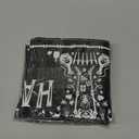 Skeleton Coffin Happy Halloween Tablecloth, Black Table Cover (54 x 108 in, 3 Pack) - Table Cloth - Tablecloths