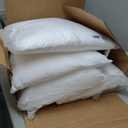 MIULEE Pillows Inserts, Pack of 4 18x18 Inch 100% Virgin Microfiber Filling Throw Pillows for Bed Couch Sofa