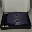 Cordless Back Massager Belt - FSA-HSA Eligible Red Light Therapy Massage Belt with 5 Heating Levels,3 Vibration Modes, Lower Back Massager for Pain Relief Deep Tissue,4 Motors,Battery-Powered (Blue)