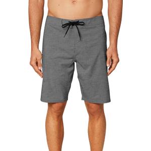 O'NEILL Men's Board Shorts, 20 Inch Outseam Hyperfreak Board Shorts, Premium Mens Board Shorts for Comfort and Style (28, Heather Grey) O'NEILL Men's Board Shorts, 20 Inch Outseam Hyperfreak Board Shorts, Premium Mens Board Shorts for Comfort and Style (28, Heather Grey)