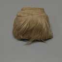 Ice Fabrics Craft Faux Fur Fabric Pre Cut Rolls - 2"x60" Fur Ribbon Mohair Fabric Strips - Super Soft and Fuzzy - Perfect for Crafts, Costumes & Decoration - Beige - 2x60