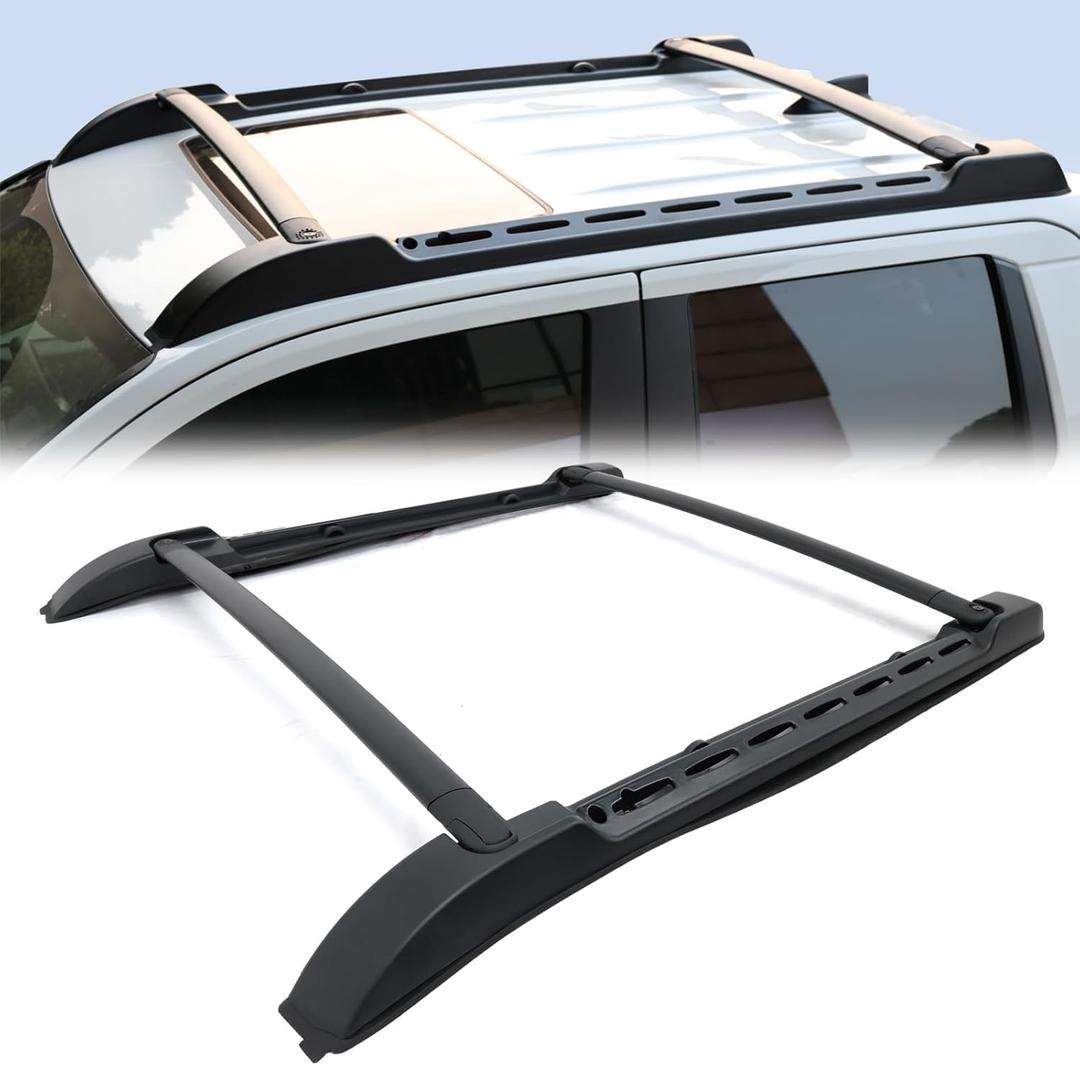 Roof Rack Cross Bars Fit for 2025 2024 Toyota Tacoma Roof Rack Double Cab Cargo Bars Luggage Carrier Crossbars Cargo Storage Accessories