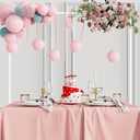 Fomcet Over The Table Rod Stand with Clamps 13"-42'' Tall 29"-98" Length White Metal Adjustable Table Arch for Wedding Birthday Party Anniversary Christmas Decoration Supplies