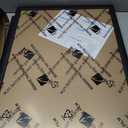 Craig Frames 18x24 Black Picture Frame Set of 4, 1" Smooth Wrap Finish