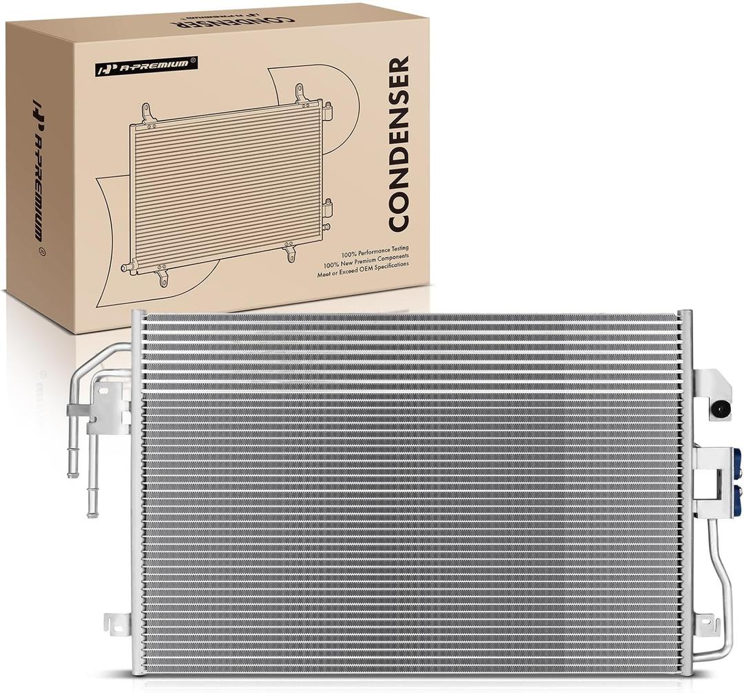 A-Premium Air Conditioning A/C Condenser Compatible with 2009-2012 Ford Escape & 2009-2011 Mazda Tribute & 2009-2011 Mercury Mariner, Replace# 9L8Z19712A