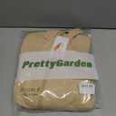 PRETTYGARDEN Women's 2025 Spring Fall Fashion Full Zip Up Sweatshirt Long Sleeve Loose Fit Trendy Casual Jacket with Pockets (Beige, S)