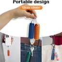 Little Ouchies Pain Fidget, Luminous Pain Stim Fidget Toys for Stress Relief & Focus, Durable Spiky Grippie Stim Keychain Classroom, Portable Novelty Gifts for Adults Teens Office Workers stress(5pcs) (Medium, Red Gold, Candy Color, Red Blue, Blue Green, Luminous Blue)