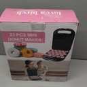 23 Mini Donut Maker Machine  Electric Donut Maker, Non-Stick, Fast Heating, Easy to Use for Home and Restaurants, Perfect for Breakfast, Snacks, Kids Parties, Gift Idea - Makes 23 Doughnuts at Once