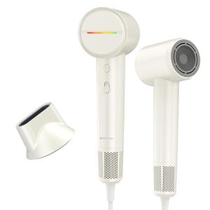 High Speed Hair Dryer 110000 RPM with 1 Billion Plasma Ions, Ionic Blow Dryer Frizz Free Fast Drying with Magnetic Diffuser for Curly Hair, Low Noise Lightweight Thermo Control Hair Dryer for Women.