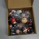 7pcs BTS Cake Toppers Character Set of Action Figures ToysBTS Mini Figurines Dolls Birthday Party Supplies Car Desktop BTS Birthday Decorations (C)