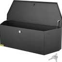 VEVOR Trailer Tongue Box, Heavy Duty Trailer Tongue Tool Box Storage Organizer with Lock & Keys, Utility Tool Chest for Pickup Truck Bed, RV, SUV, Off-Road Vehicle, Steel, 36" x 12" x 12"