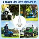 587819701 187292 192870 Lawn Mower 42" 46" 48" 54" Mower Deck Spindle 532187292 Fit for Husqvarna Lawn Mower Parts yth22v46 yth24v48 532187281 567253301