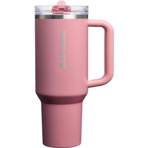 STANLEY Quencher ProTour Flip Straw Tumbler with Leakproof Lid | Built-In Straw & Handle | Cupholder Compatible for Travel | Insulated Stainless Steel Cup | BPA-Free (40 Ounces, Port Shimmer)