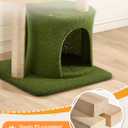 37in Cute Cat Tree Kitten Cat Tower for Indoor Cat Condo Sisal Scratching Posts with Jump Platform Cat Furniture Activity Center