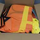 Sratte 62 Pcs Construction Birthday Party Supplies Set Kids Construction Dress up Set Including Vest, Hat, Tote Bag, Tablecloth, Traffic Cone Cups and Stickers for Themed Birthday Dress up Party Decor