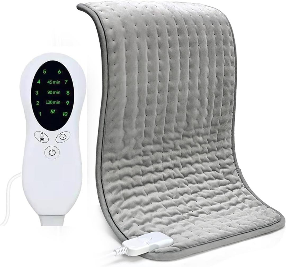 Extra Large Heating Pad 39‘’ x 19‘’ King Size Heating Pad for Back Pain Relief Extra Large for Shoulder