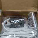 in Wall Cable Management Kit with Recessed Outlet Box, TV Cord Hider & Concealer - Dual Power Outlet, Large Pass-Through for HDMI Cables, UL Listed for Wall Mounted TV