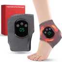 Foot Triple Method Massager - Cordless Heated Foot Massager with 5 Heat & 3 Vibration for Pain Relief & Relaxation, Portable for Home, Office, Travel - Ideal Gift