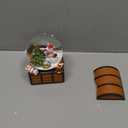 Christmas Snow Globe Lantern (Treasure Chest - Snowman)