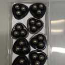 Appliance Casters - Furniture Sliders & Appliance Rollers for Kitchen, Coffee Machine, Blender, Oven - Helps Mom or Wife Easily Solve Countertop Sliding (Black, 8pcs)