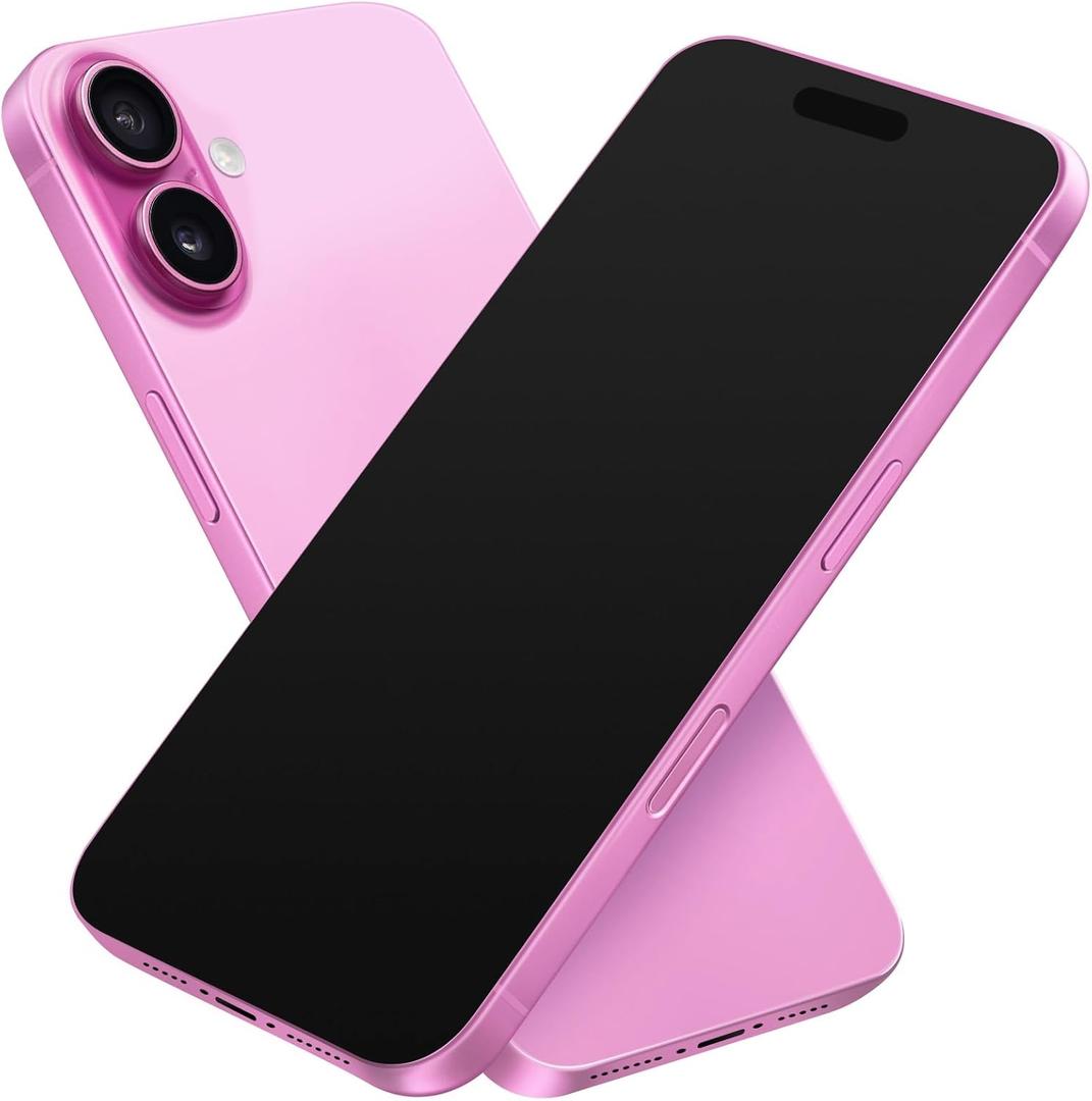 Fake Phone Dummy PropPhone, BlackScreen Decoy PhonePear PhoneNon-Working Phone16 16Pro Max for Kid Play, DisplayPhone Look Like Real Phonepro max16 (16,Pink,Black Screen)