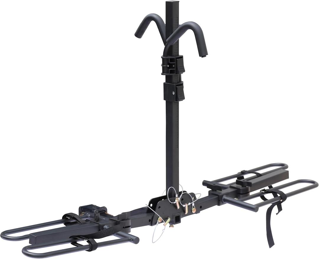 Rockland 2-Bike Hitch Bike Rack, 80 lbs, Bicycle Platform Style Carrier