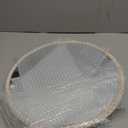 SWTHONY 15inch Small Round Boho Beaded Mirrors for Wall Decor, Cute Decorative Hanging Wooden Circle Nursery Mirror for Girl Room, Bedroom, Livingroom