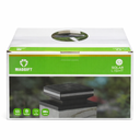 Maggift Solar Post Cap Light 6 Packs, Solar Fence - Post Lights Outdoor Waterproof for Wooden/Vinyl Post, Black Deck Post Cap Light Solar Powered with Warm White for Garden/Patio/Porch