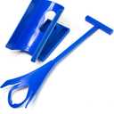 DMI Sock Aid & Shoe Horn, Mobility Aid for Seniors and Those with Limited Movement, FSA & HSA Eligible, 3 Easy Steps, Easy Storage