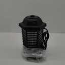 GOOTOP Bug Zapper Outdoor, Mosquito Zapper, 3 Prong Plug in Electric Fly Zapper, Mosquito Killer, Fly Traps, Flying Insects Zapper Indoor Outdoor 90-130V, 4200V, ABS Plastic Outer (Black)