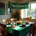 3 PCS Metal Football Goal Post Decoration Football Table Decor Football Field Goal Post Decoration Football Table Decorations for Football Theme Birthday Party Supplies