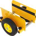 Clamp Panel Cart for Drywall Sheet Material Handling All Terrain Moving | 800 LBS Load Capacity, Heavy Duty Door Cart with 10" Wheels, for Wood, Plywood, Door, Fence, Sheetrock