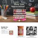 2 x OHOME Teacher Appreciation Gifts - 6 Pack Teacher Appreciation Bracelets | Thank You Teacher Gifts in Bulk,Teacher Outfits Shirts for Women,Teacher Must Haves Supplies