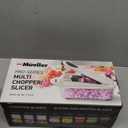 Mueller Pro-Series 10-in-1, 8 Blade Vegetable Chopper, Onion Mincer, Cutter, Dicer, Egg Slicer with Container, French Fry Cutter Potatoe Slicer, Home Essentials & Kitchen Gadgets, Salad Chopper