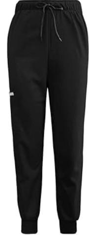 Niaahinn Scrub Pants for Women - Jogger Pant With Multiple Pockets - Medium Uniform Suit.Black