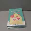 3 x 36 Pack Valentines Day Cards for Kids School  Adorable Die-Cut Animal & Food Classroom Valentines with Pink Envelopes & Stickers, 9 Cute Designs for Boys, Girls & Teachers