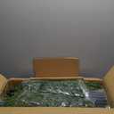 THE BLOOM TIMES 4ft Tall Topiary Trees Artificial Outdoor, UV Resistant Faux Cedar Pine Cypress Bushes Shrubs, 4 Foot Fake Potted Plants for Front Porch Outside Planter Patio Christmas Decor, Set of 2 (Yellow Green)