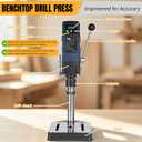 Benchtop Drill Press,710WMini Drill Press,Digital Display,Variable Speed