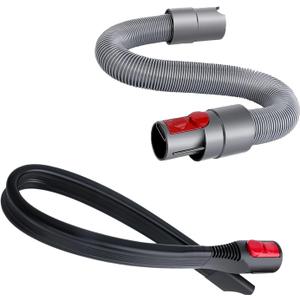23'' Flexible Crevice Tool & Extension Hose Attachments for Dyson GEN5 G5 V15 V11 V10 V8 V7 Cordless Vacuum, Perfect Cleaning Replacement Accessories Bundle for Dryer Vent, Car Detailing, Corners,Gaps