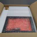 Wall Mounted Folding Desk 23.6 x 15.7, Drop Down Table with Metal Collapsible Brackets, Folding Wall Table for Small Spaces, Home, Office, Kitchen, Laundry Room-White