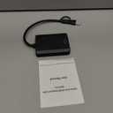 Herfair USB to HDMI Adapter [1080P Full HD] HDMI Splitter for Dual Monitors USB 3.0 to Extended Display Converter 1 in 2 Out Multiple Screen Extender for MacOS/Windows 11/10/8/7 Laptops (Black USB Two HDMI Ports)