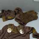 fun shack Boys Viking Costume for Kids, Child Viking Outfit for Boys and Girls, Kids Viking Dress Up Costumes (X-Large, Brown)