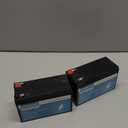 12V 10Ah Lithium LiFePO4 Deep Cycle Battery, 2000+ Cycles Rechargeable Battery Compatible for Razor e200/e200s/e225/e300/mx350 Small UPS, solar/Wind Power, Built-in 10A BMS (2 PACK)