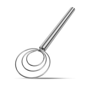 Danish Dough Whisk Stainless Steel Hook Dutch Bread Mixer Hand Tool for Sourdough Baking Making Blending Pastry Pizza