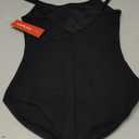 Capezio Big Girls' Classics Camisole Leotard with Adjustable Straps (10-12, Black)