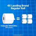 Cottonelle Ultra Clean Toilet Paper, 9 Mega Rolls = 36 Regular Rolls, Packaging May Vary (284 Sheets (Pack of 4))