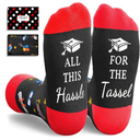 Zmart Graduation Gifts for Her and Him - Socks Class of 2025 College 8th Grade High School Masters Degree Graduation Gifts, Congrats Grad Gifts