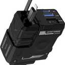 [Upgraded] Retractable Car Charger 4 in 1, with 2 Cables, Supports Super Fast Charging(Max 66W), 2 USB Ports Car Charger Adapter for iPhone 17/16/15/14/13/12 Pro Max, Fold7/6/S25/24, Pixel (Black)