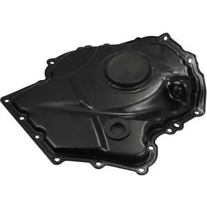 X AUTOHAUX Engine Timing Chain Cover and Crankshaft Oil Seal for Audi A3 A4 A5 A6 Q5 TT for VW Beetle CC Eos GTI Jetta Passat Tiguan 06H109210AG 06H109210Q Front Lower Timing Cover