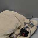 Westinghouse Electric Blanket Full, Heated Blanket Full Size with 10 Heating Levels and 1 to 12 Hours Heating Time Settings, Flannel to Sherpa Reversible, Machine Washable (80" x 84", Beige)